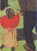 Edouard Vuillard Enfant avec Echarpe Rouge Germany oil painting art